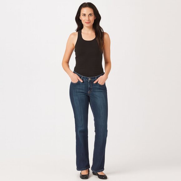 Chico’s Platinum Straight-Leg Jeans Size 10 (1.5) Short | EUC - Picture 1 of 6